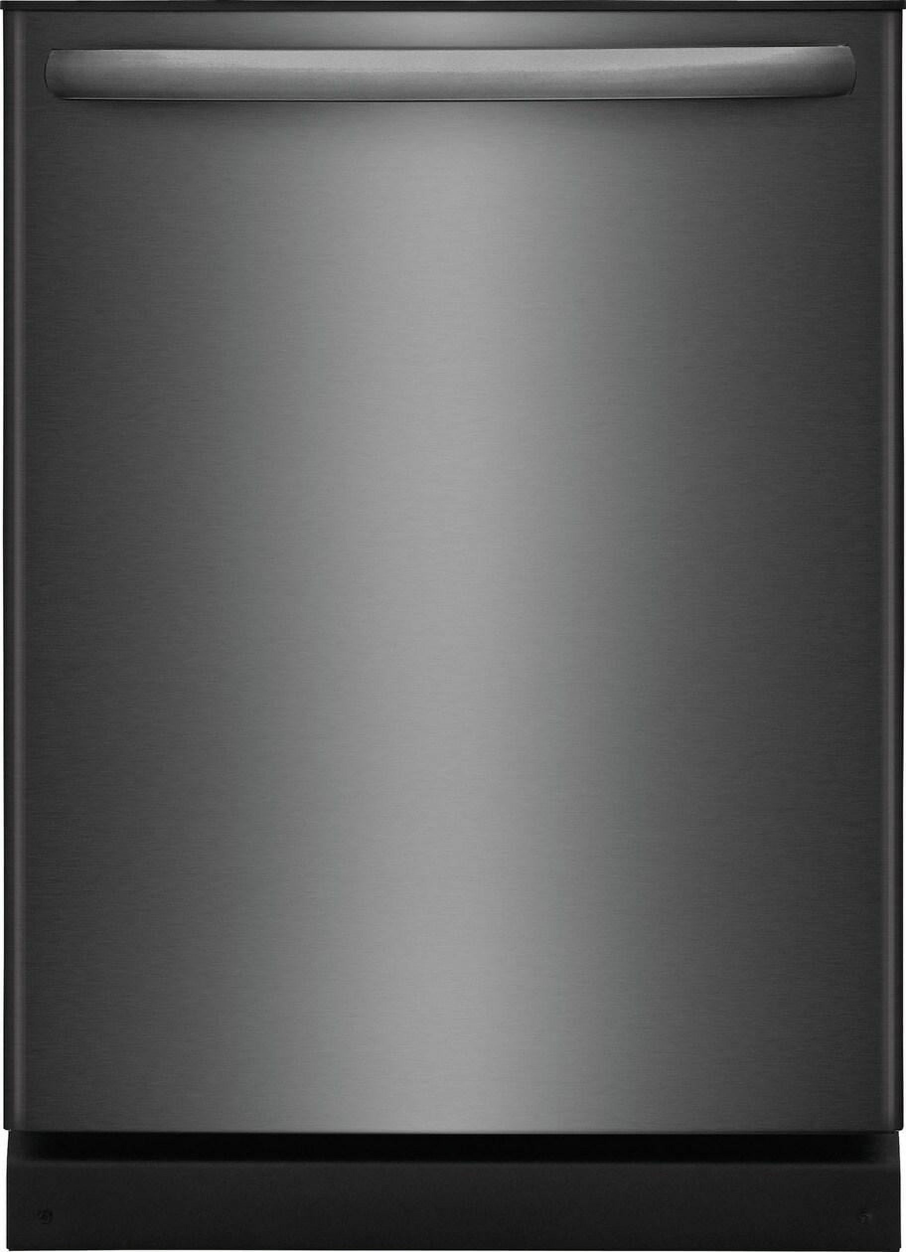 Frigidaire FDPH4316AD 24" Built-In Top Control Dishwasher, Top Control, Black Stainless Steel