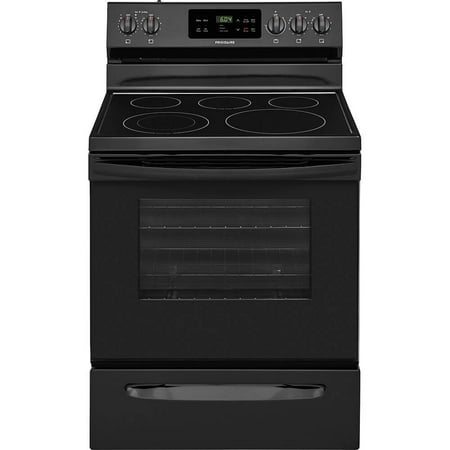 Frigidaire - Self-Cleaning Freestanding Electric Range - Black