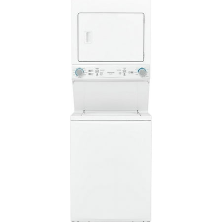 Frigidaire - 3.9 Cu. Ft. High Efficiency Top Load Washer and 5.6 Cu. Ft. Gas Dryer Laundry Center - White