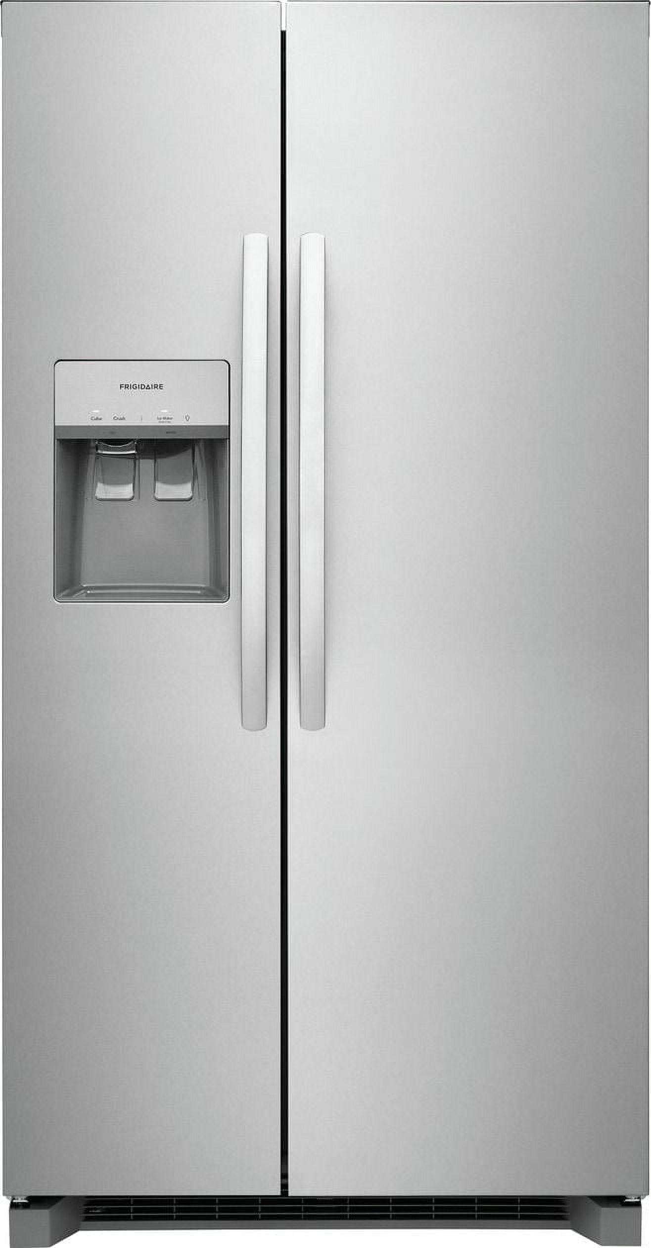 Frigidaire FRSC233AS 36" Wide 22 Cu. Ft. Side By Side Refrigerator , Stainless Steel