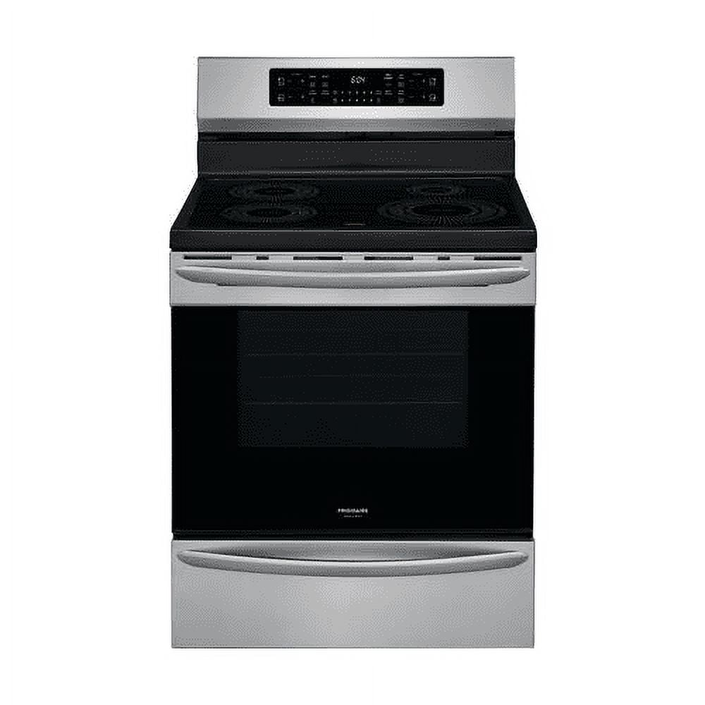 Frigidaire GCRI3058AF 30 Gallery Series Induction Range with 4 Elements 5.4  cu. ft. Capacity Air Fry and Steam Cleaning Option in Fingerprint Resistant  Stainless Steel - Walmart.com