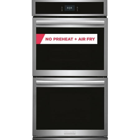 Frigidaire - 27" Double Electric Wall Oven with Total Convection