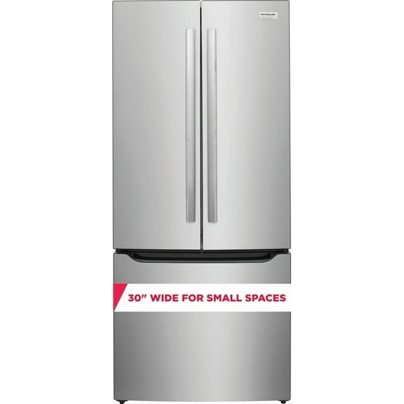 Frigidaire Gallery 20 Cu. Ft. Standard-Depth French Door Refrigerator, Stainless Steel
