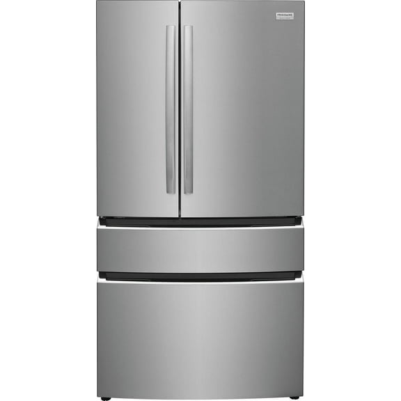 Frigidaire Gallery 22 Cu Ft 4-Door French Door Refrigerator, Stainless steel
