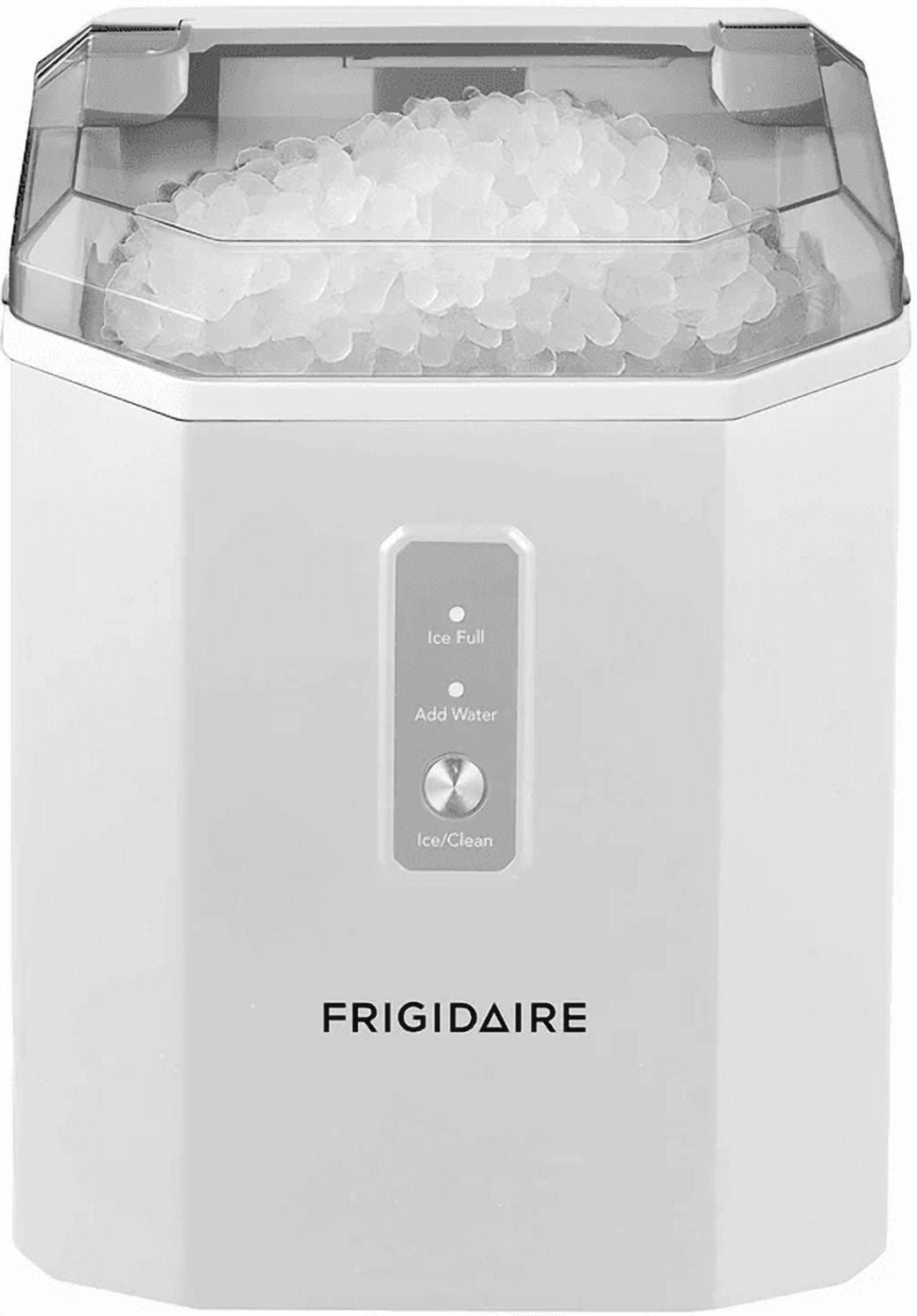 Frigidaire 33lb Countertop Nugget Pellet Ice Maker Self-Cleaning, White, Model EFIC226 - Walmart.com