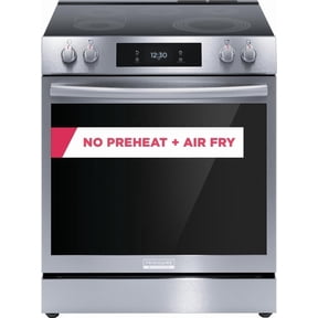 Frigidaire Gallery GCFE3060BF 30" Front Control Electric Range with Total Convection, Stainless Steel