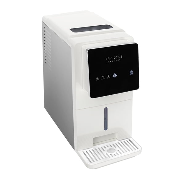 Frigidaire Gallery 33 lbs. Touchscreen Nugget Ice Maker with Dispenser, Self-Cleaning Countertop Ice Machine, White