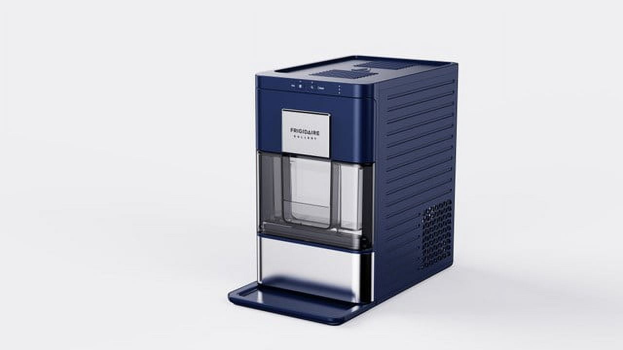 Frigidaire Gallery EFIC255 Countertop Crunchy Chewable Nugget Ice Maker, 44lbs per Day, Auto Self Cleaning, 2.0 Gen, Navy