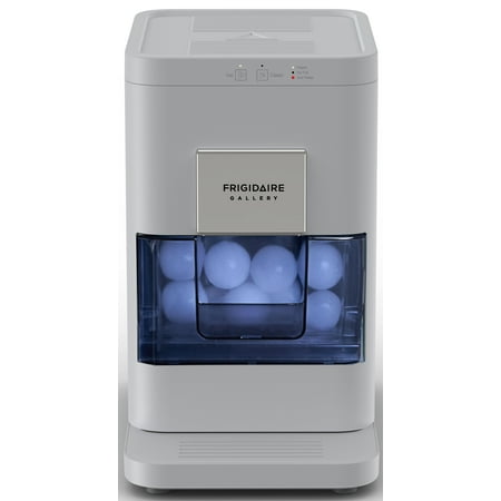 Frigidaire Gallery 44 lbs. Artisanal Sphere Ice Maker, Self-Cleaning Ice Machine with Touchscreen Controls, Grey