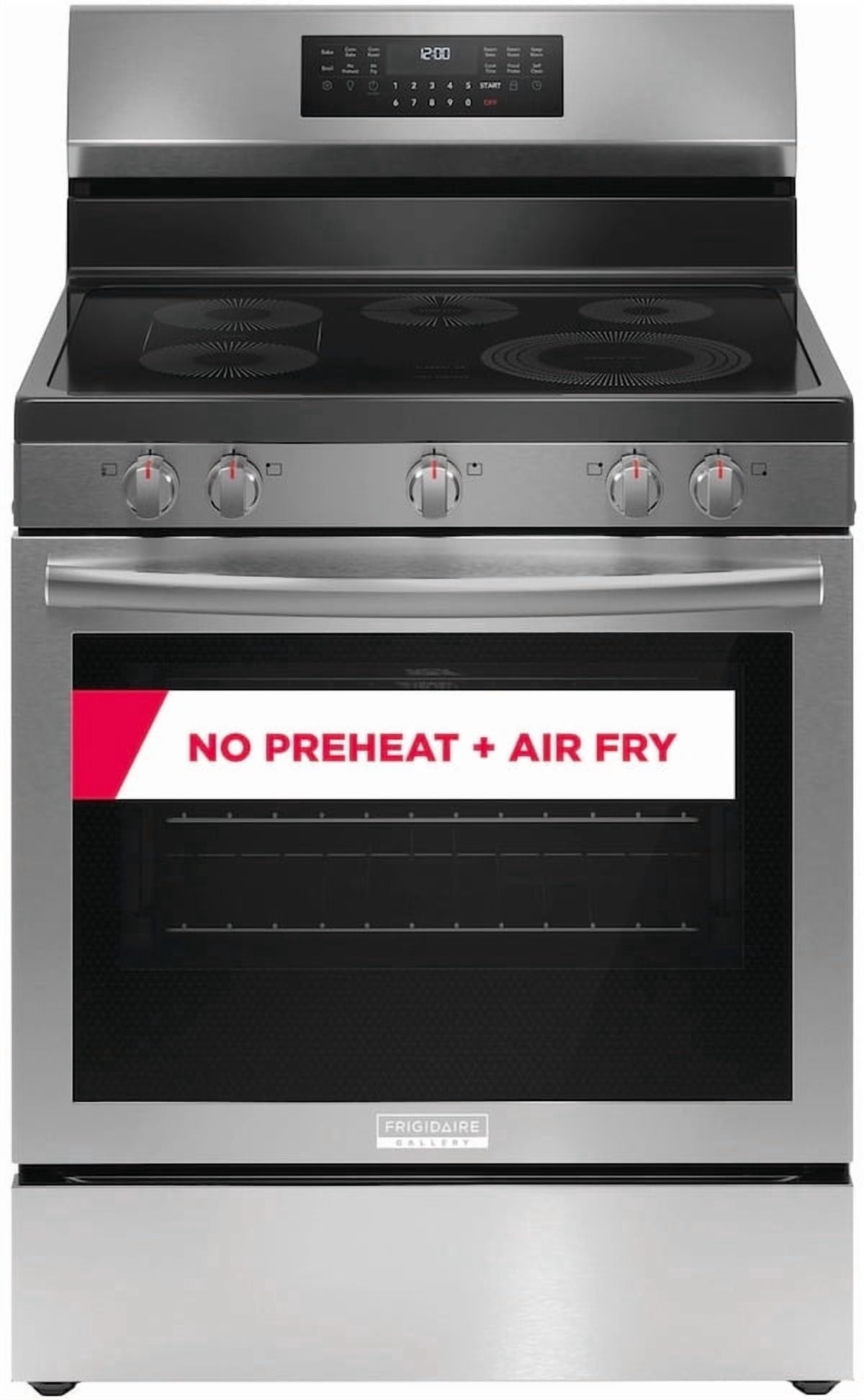 Frigidaire Gallery 30" Electric Range with No Preheat + Air Fry