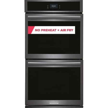 Frigidaire - 27" Double Electric Wall Oven with Total Convection