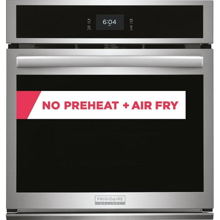 Frigidaire - Gallery 27" Built-in Single Electric Wall Oven with Fan Convection - Stainless Steel