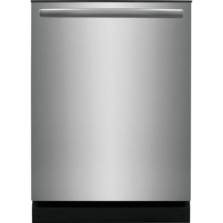 Frigidaire - Gallery 24" Built-In Dishwasher with MaxBoost Dry Technology, 52dba - Stainless Steel