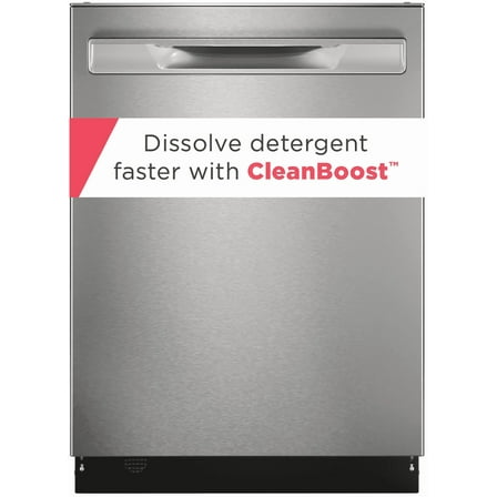 Frigidaire Gallery 24" Tub Dishwasher with CleanBoost, Stainless Steel