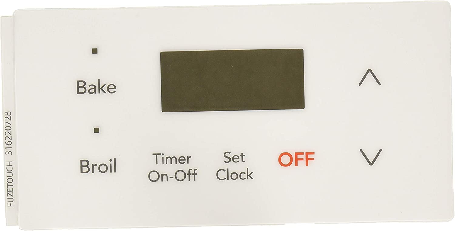 Frigidaire Genuine OEM 316220728 Range Oven Control Overlay