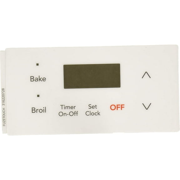 Frigidaire Genuine OEM 316220728 Range Oven Control Overlay