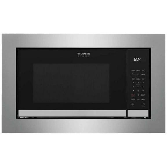 Frigidaire Gmbs3068b Gallery 25" Wide 2.2 Cu. Ft. 1100 Watt Built In Microwave - Stainless Trim Kit Sold Separately