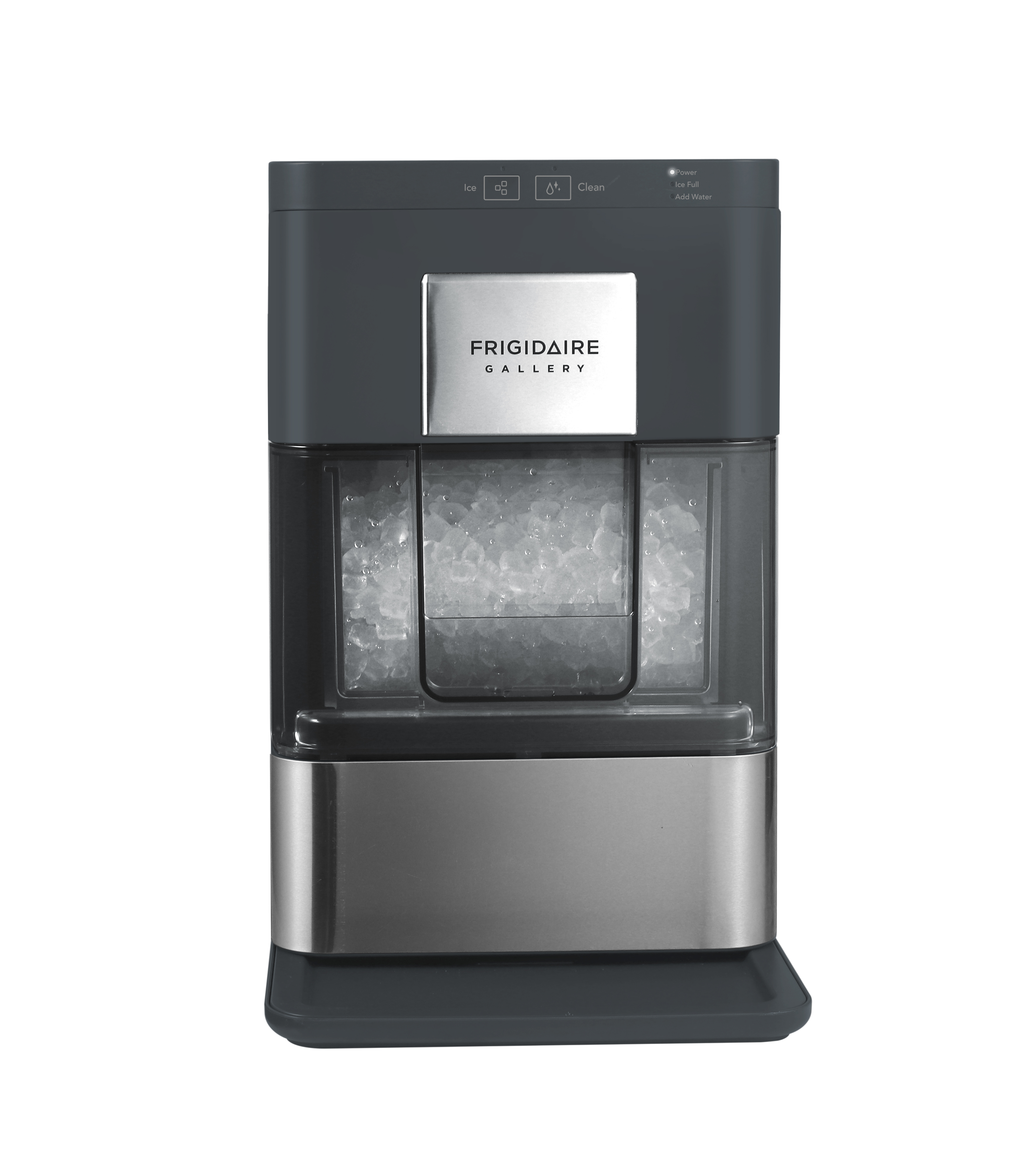 Frigidaire Nugget Ice Maker EFIC256 Countertop Nugget Ice Machine Transparent Window Nugget Ice Maker 44 Lbs Capacity Auto Self Cleaning Ice Maker Ma: Key Details Before Checkout