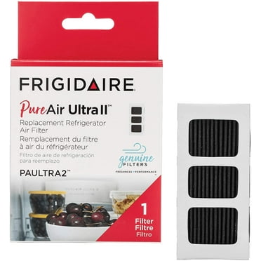 Frigidaire PAULTRA2 Pure Air Ultra II Refrigerator Air Filter with Carbon Technology to Absorb Food Odors, 3.8" x 1.8" , White