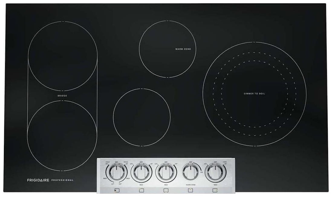 Frigidaire Pcce3680a Professional Series 36" Wide 5 Burner Electric Cooktop - Stainless
