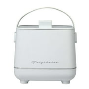 Frigidaire Portable 6-Can Insulated Mini Fridge Cooler, White, 0.14 cu. ft