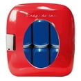 thumbnail interactive-video image 1 of Frigidaire Portable Retro 12-Can Mini Refrigerator EFMIS462, Red, 1 of 12