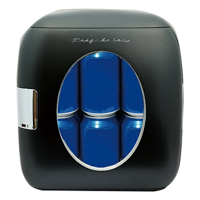 Frigidaire Portable Retro 12Can Mini Cooler, EFMIS462, Black