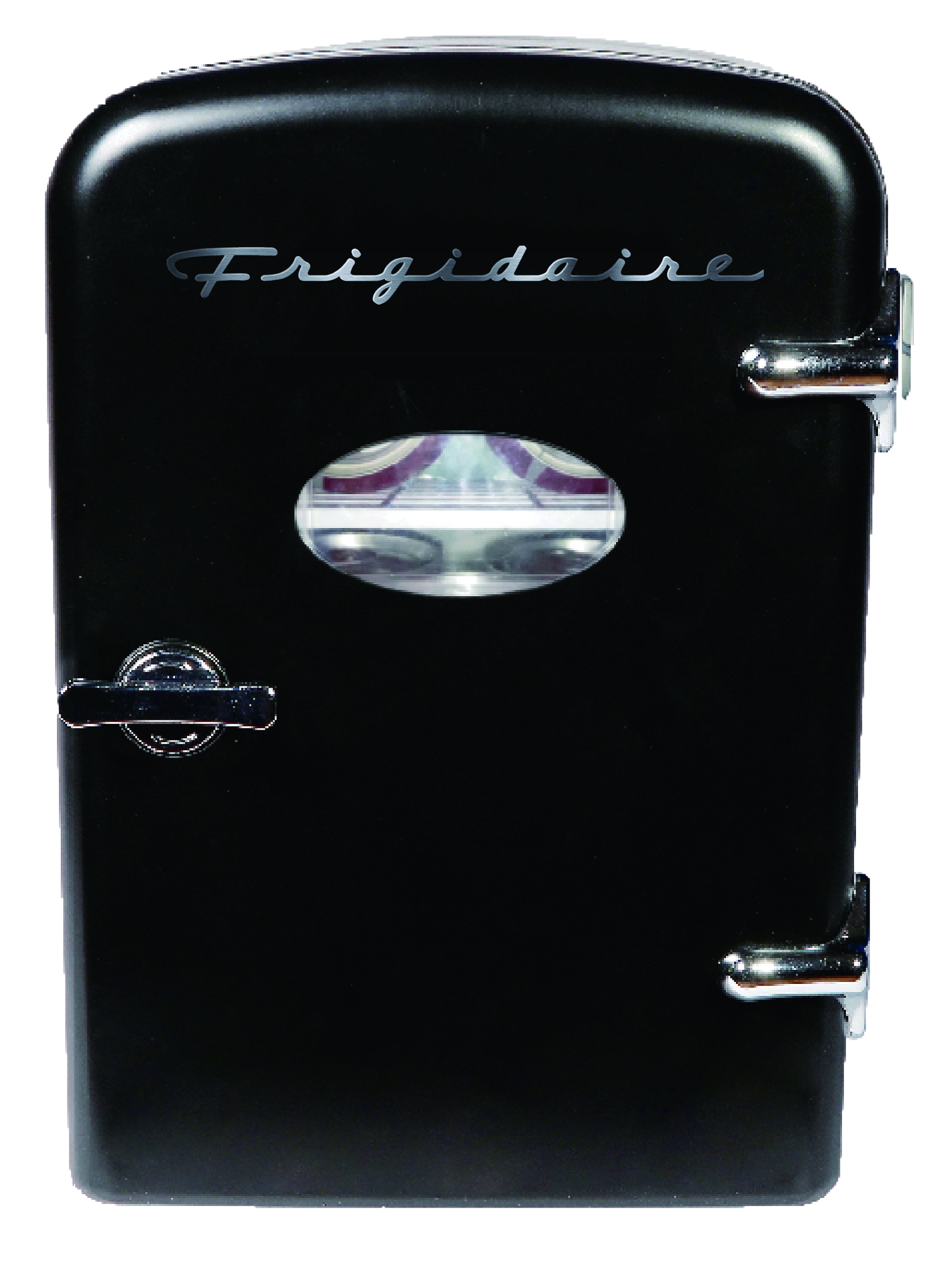 Frigidaire Portable Retro 6 Can Mini Cooler,  EFMIS129, Black - image 1 of 12