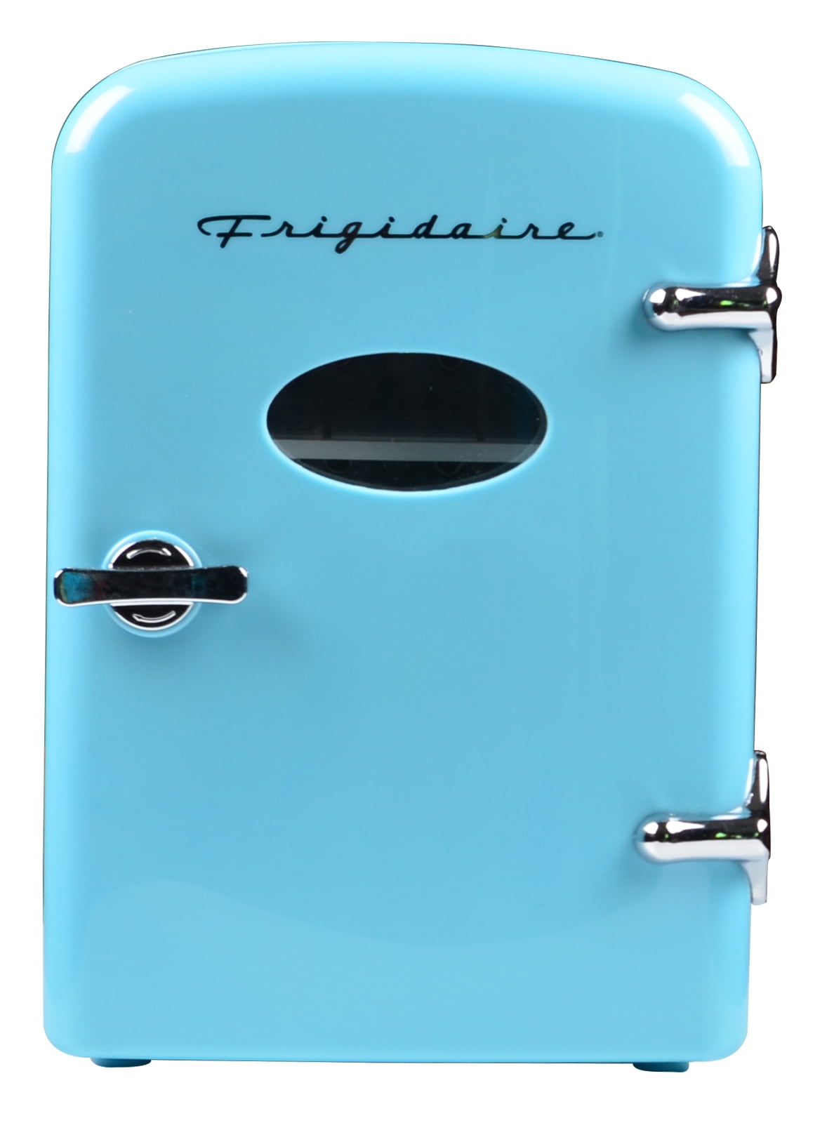 Frigidaire Mini Small Portable Retro 6 Can Personal Beverage Cooler, EFMIS129, Blue  (图1)