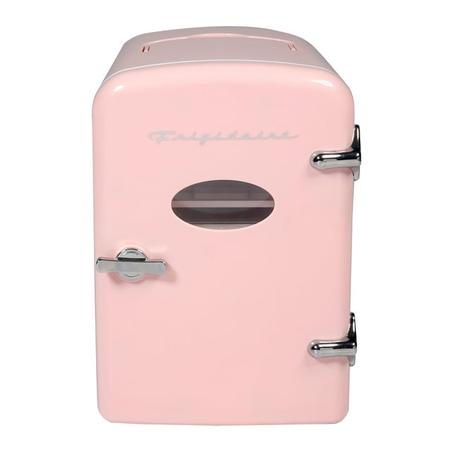 Frigidaire Portable Retro Extra Large 9-Can Capacity Mini Cooler, EFMIS175, Pink