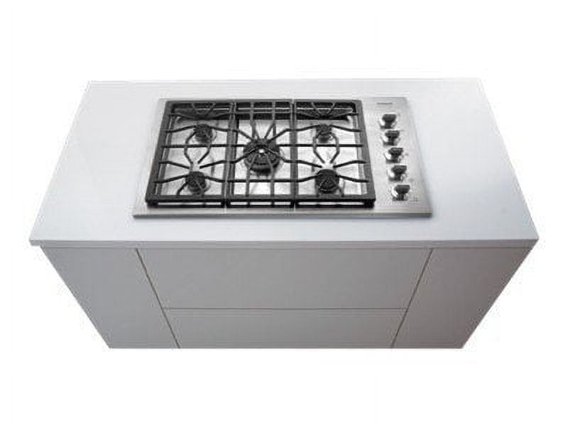 Frigidaire Professional FPGC3677RS Gas Cooktop with 5 Burners, ADA Compliant