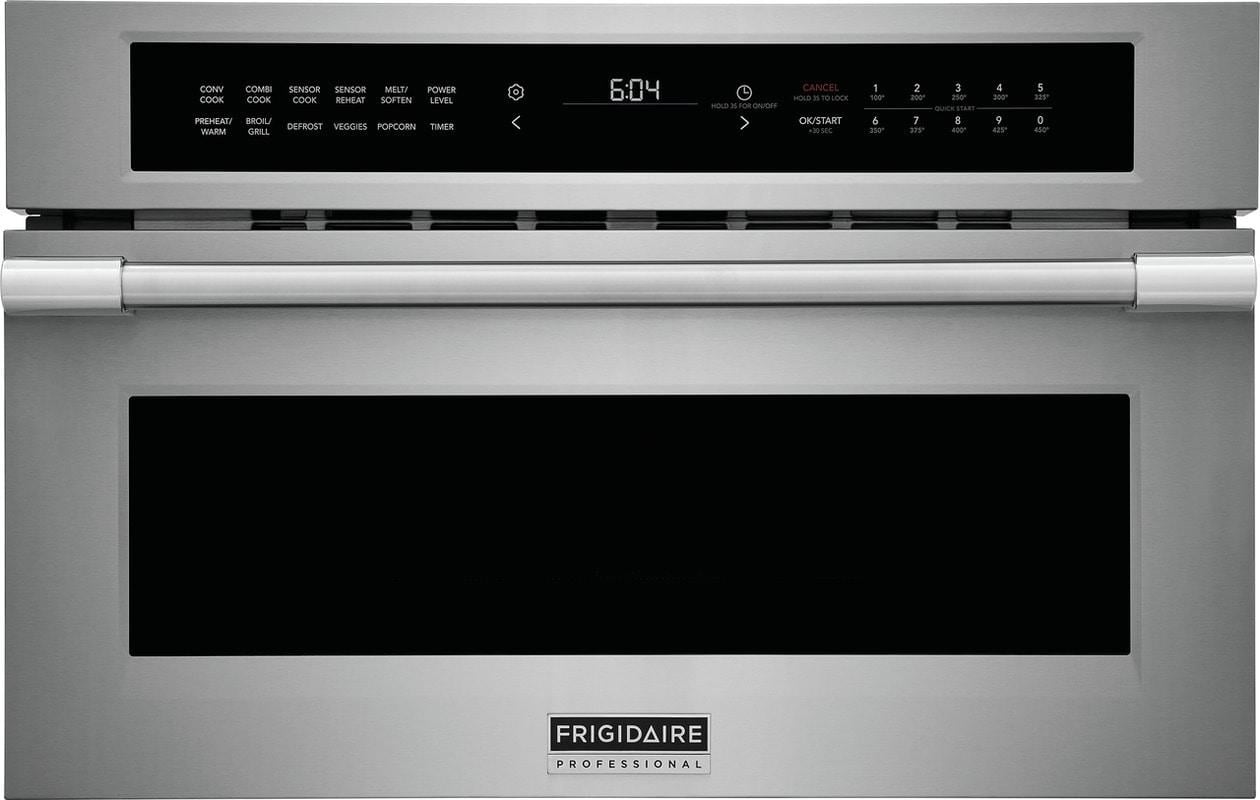 Frigidaire Professional 30" Built-In Convection Microwave Oven with Drop-Down Door
