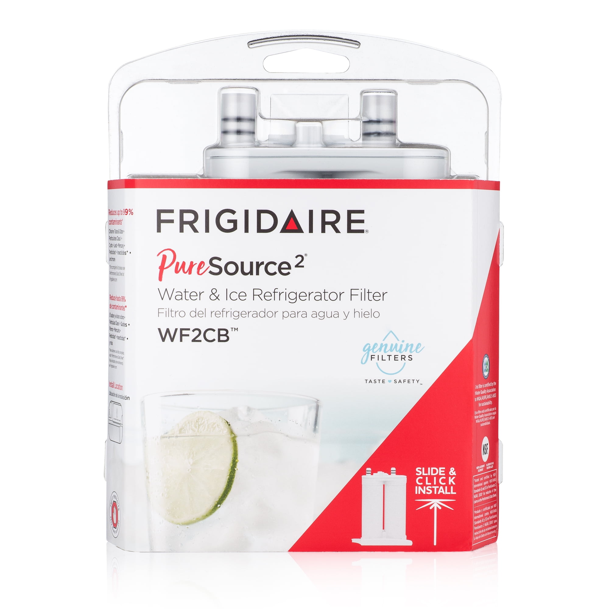 Frigidaire PureSource 2 Comp Refrigerator Filter WF2CB - Walmart.com