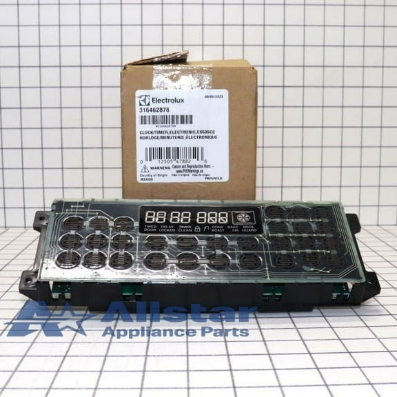 Frigidaire Range/Stove/Oven Display Board 316462878