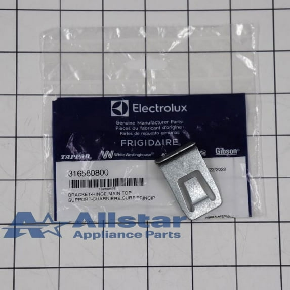 Frigidaire Range/Stove/Oven Main Top Hinge Bracket 316580800