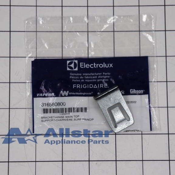 Frigidaire Range/Stove/Oven Main Top Hinge Bracket 316580800