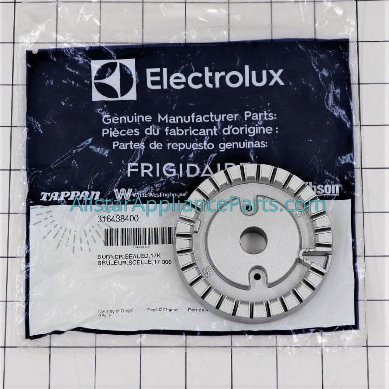 Frigidaire Range/Stove/Oven Surface Burner Base 316438400