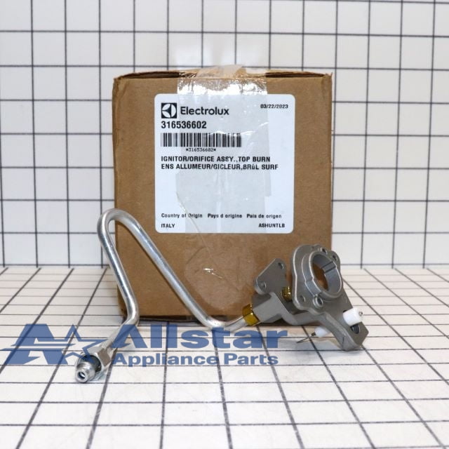 Frigidaire Range/Stove/Oven Surface Burner Orifice Holder 316536602