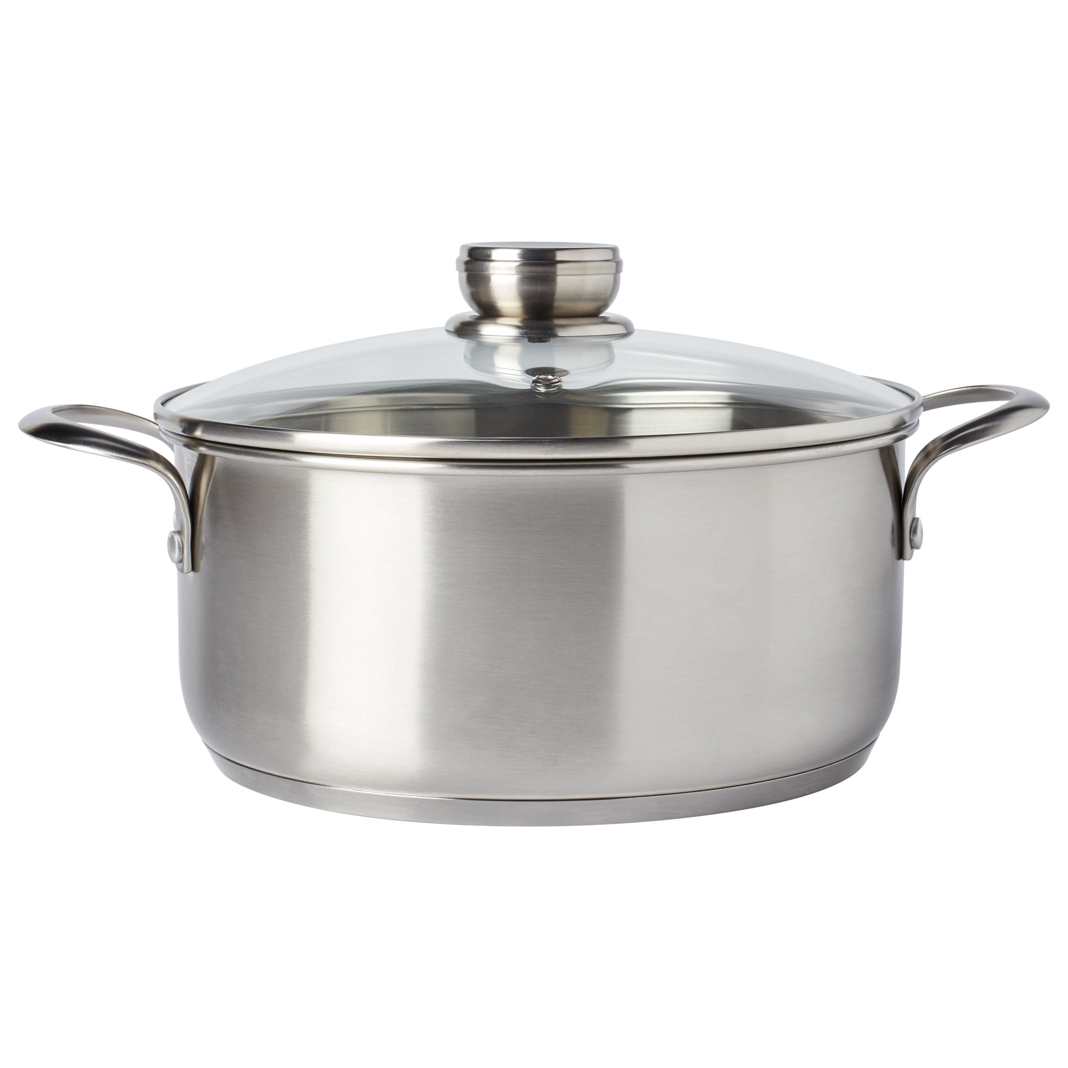 Frigidaire Ready-Cook 5 Quart Dutch Oven Stainless Steel with lid
