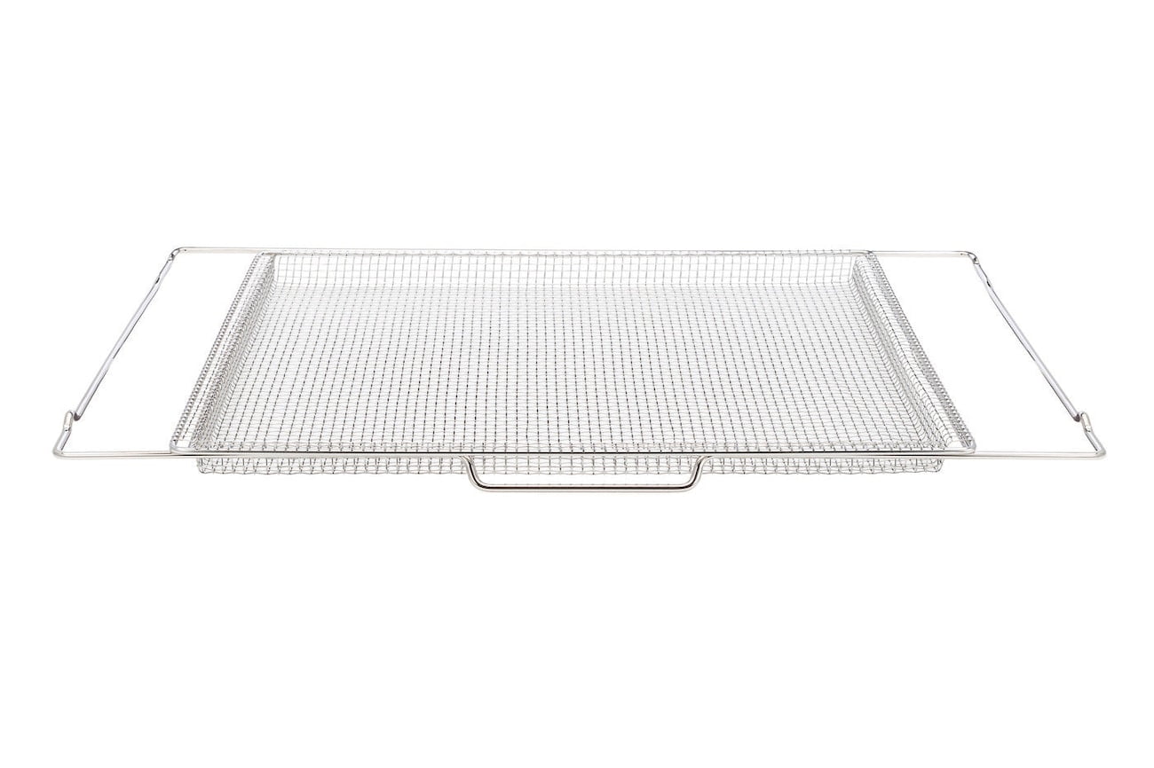  Air Fry Tray for Oven, Air Fryer Basket Compatible with frigidaire  Oven CGEH,FGEH,FGGH Silver Basket: 18.4” x 15.3” x 0.8”, Rack: 24.1” x  15.3” : Home & Kitchen