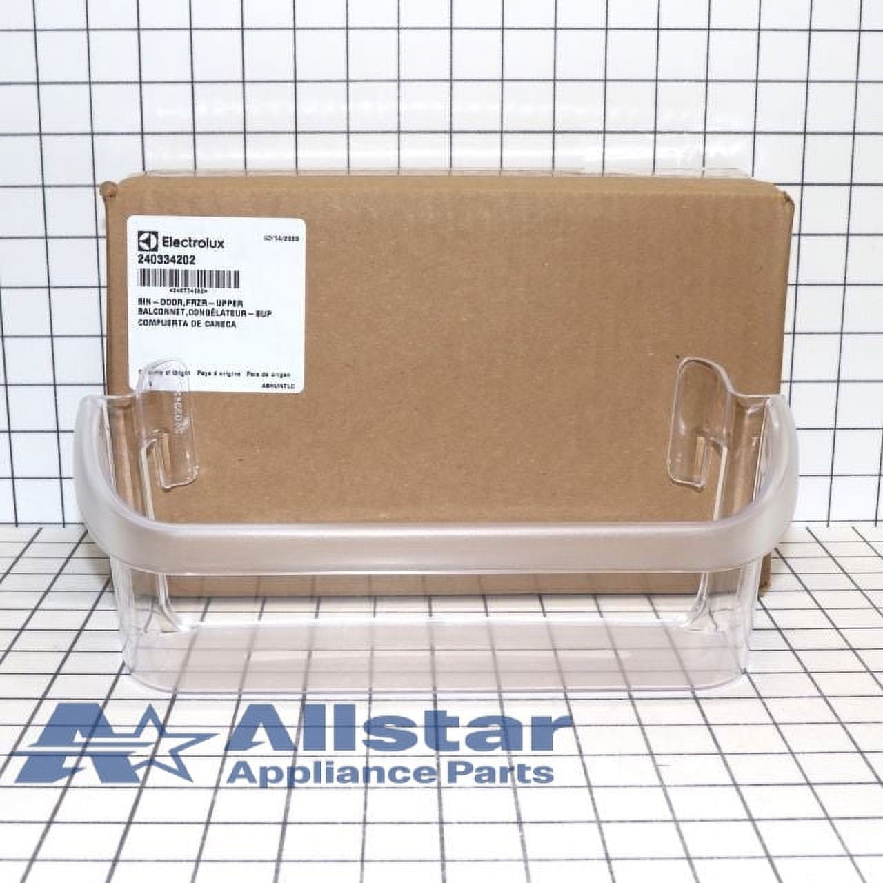 Frigidaire Refrigerator Freezer Door Shelf Bin 240334202
