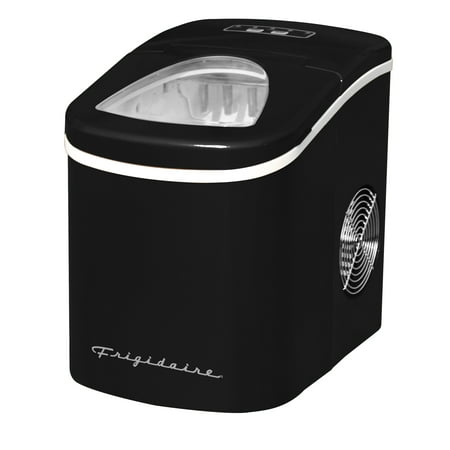 Frigidaire Retro 26 lbs. Capacity Ice Maker, Black, EFIC113