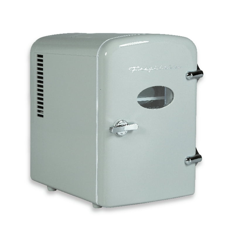 NORTHCLAN Mini Fridge, 15 L/21 Can Personal Refrigerator, Portable Cooler  &Warmer, Beverage & Skincare, 110V/12V, Black, Width 11.8, New 