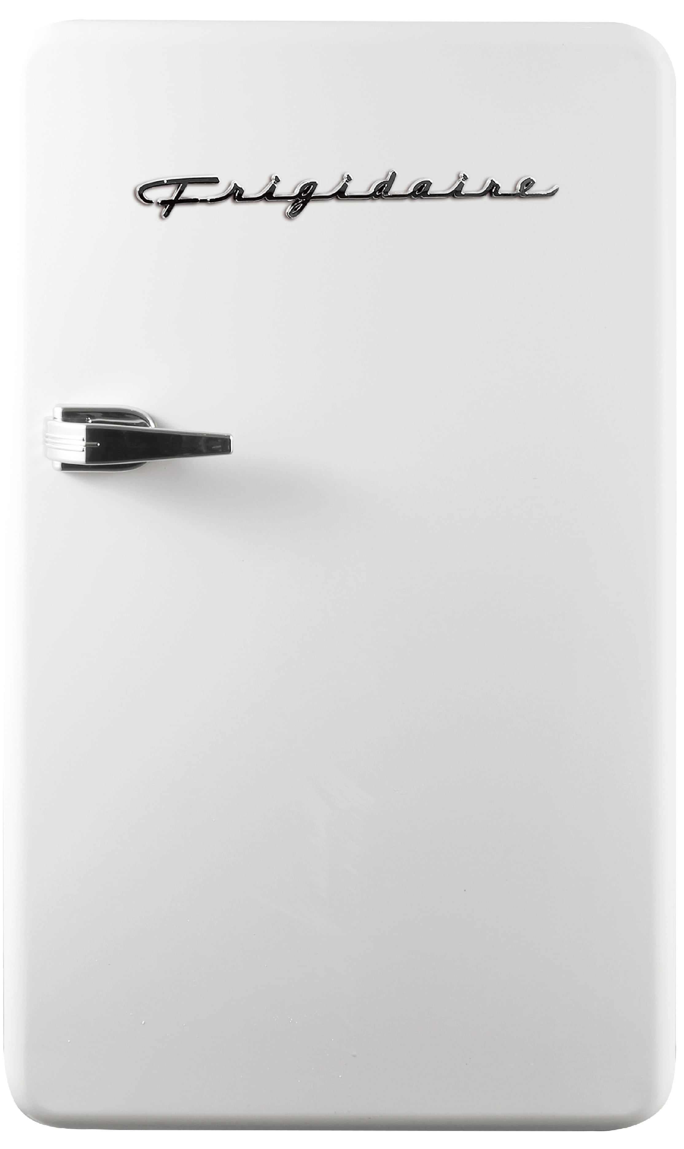 Frigidaire 3.2 Cu Ft Retro Compact Refrigerator, White Mini Fridge with Freezer for Apartment, Dorm, Office, Bedroom