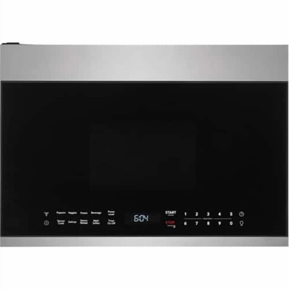 Frigidaire UMV1422US 24 Over-the-Range Microwave with 1.4 cu. ft. Capacity LED Cooktop Lighting Interior LED Lighting Automatic Sensor Cooking in Stainless Steel