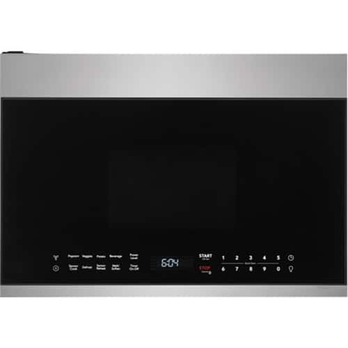 Frigidaire UMV1422US 24 Over-the-Range Microwave with 1.4 cu. ft. Capacity LED Cooktop Lighting Interior LED Lighting Automatic Sensor Cooking in Stainless Steel