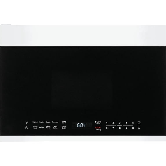 Frigidaire UMV1422UW 24 Inch Over the Range Microwave Oven with 1.4 cu. ft. Capacity, 1000 Cooking Watts in White