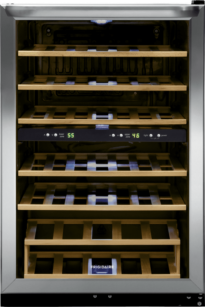 Frigidaire 45 Bottle Two-Zone Wine Cooler