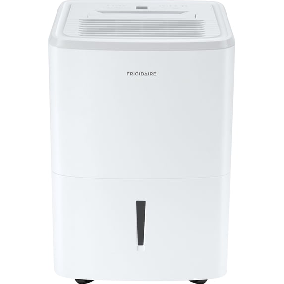 Frigidaire 50 Pint 4500 sq ft Smart Dehumidifier with Wi-Fi for Large Rooms, 2.7 Gallon Bucket or Drain Option, Humidity Control, FHDD5034Y1