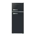 thumbnail image 1 of Frigidaire, 7.5 Cu. ft. Top Mount Retro Refrigerator, Black, 1 of 16